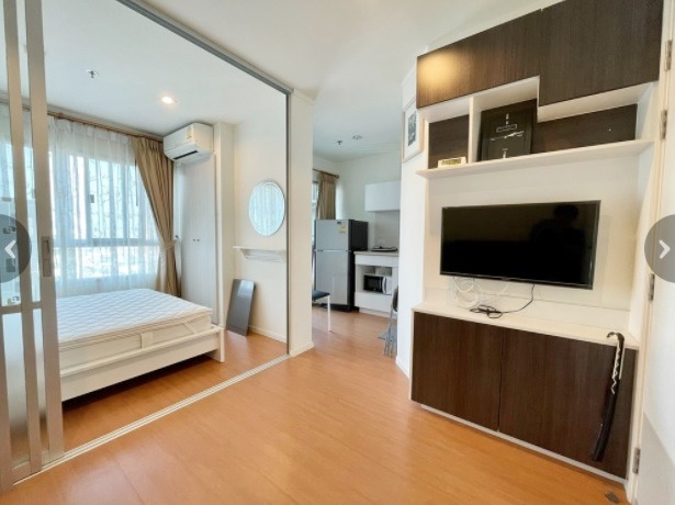 ให้เช่าคอนโด ลุมพินี พาร์ค รัตนาธิเบศร์-งามวงศ์วาน พื้นที่ 24 ตร.ม. 1 ห้องนอน เช่า 6,300 บ/ด