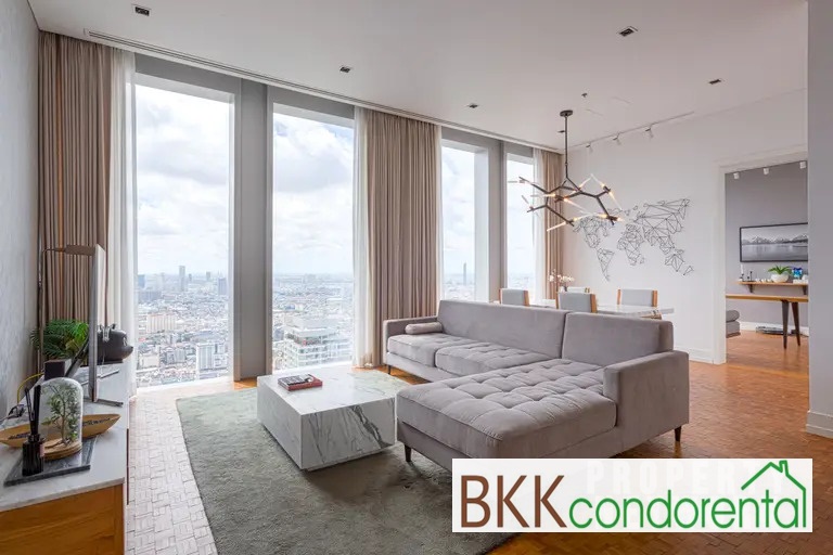 ขายคอนโด เดอะ ริซท์-คาร์ลตัน เรสซิเดนเซส 124 ตร.ม. 2 ห้องนอน ขาย 48.9 ล.