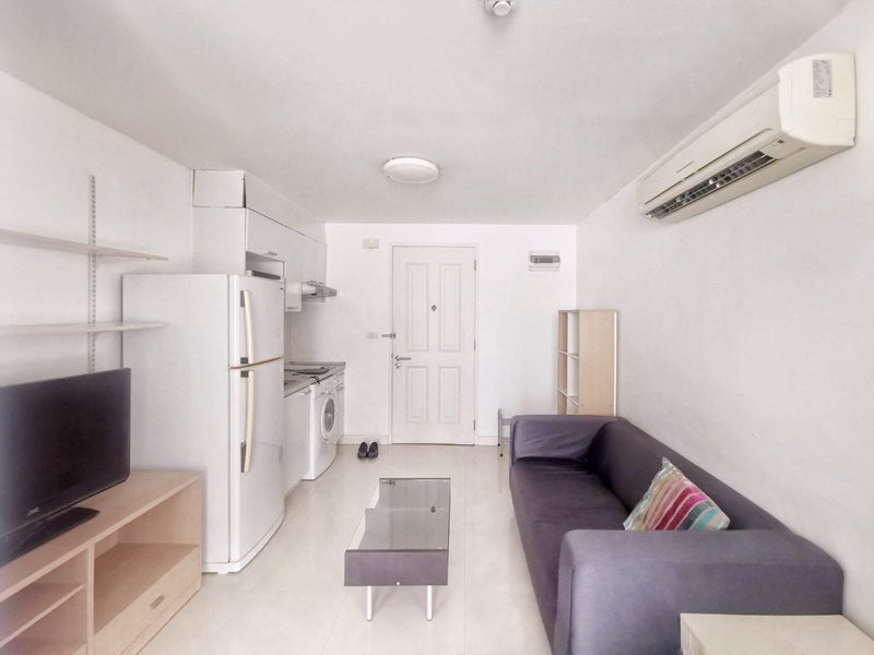 ให้เช่าคอนโด เดอะ โคลเวอร์ ทองหล่อ พื้นที่ 36 ตร.ม. 1 ห้องนอน เช่า 15,000 บ/ด