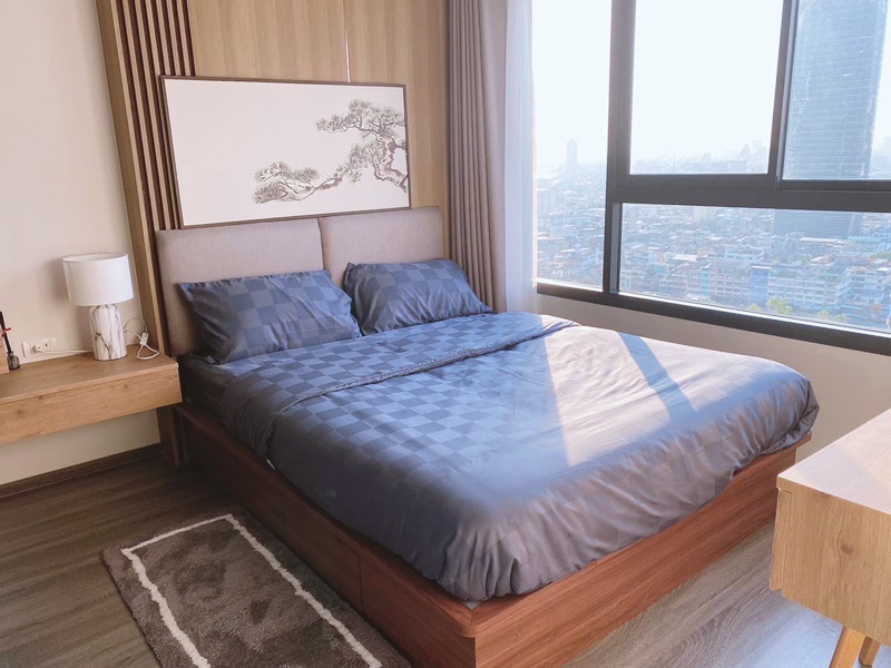 ให้เช่าคอนโด ไอดีโอ จุฬา – สามย่าน พื้นที่ 35 ตร.ม. 1 ห้องนอน เช่า 28,000 บ/ด