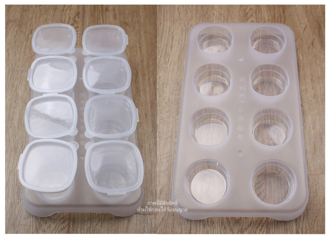 Nanny ภาชนะเก็บอาหารเสริม สำหรับลูกน้อย Baby Food Freezer Tray