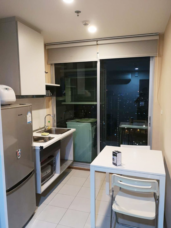 ให้เช่าคอนโด เดอะ เบส สุขุมวิท 77 พื้นที่ 30.34 ตร.ม. 1 ห้องนอน เช่า 13,000 บ/ด