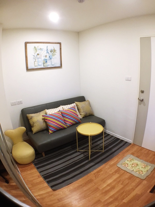 ให้เช่าคอนโด ลุมพินี วิลล์ สุขุมวิท 76 พื้นที่ 24 ตร. ม. 1 ห้องนอน ให้เช่า 6, 500 บ/ด