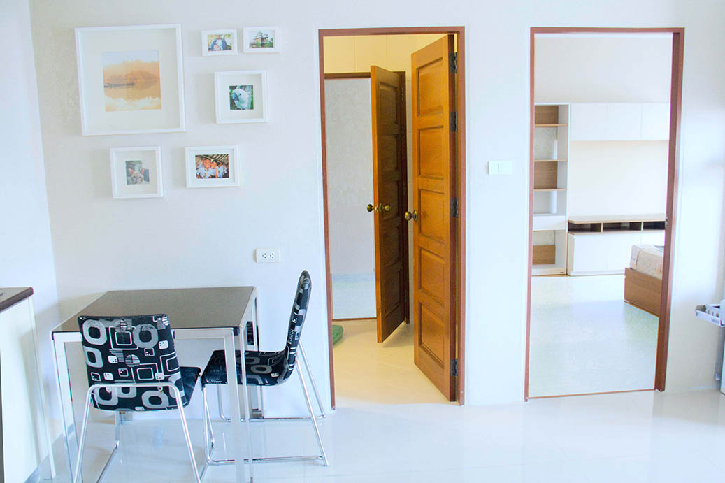 ให้เช่าคอนโด กลางกรุง รีสอร์ท รัชดา พื้นที่ 61 ตร.ม. 1 ห้องนอน ให้เช่า 16,000 บ/ด