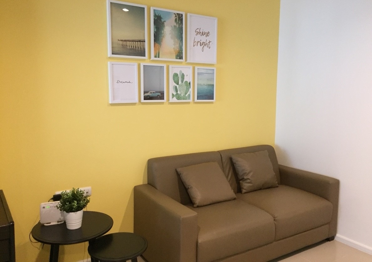 ให้เช่าคอนโด แอสปาย พระราม 9 พื้นที่ 38.5 ตร.ม. 1 ห้องนอน เช่า 15,000 บ/ด