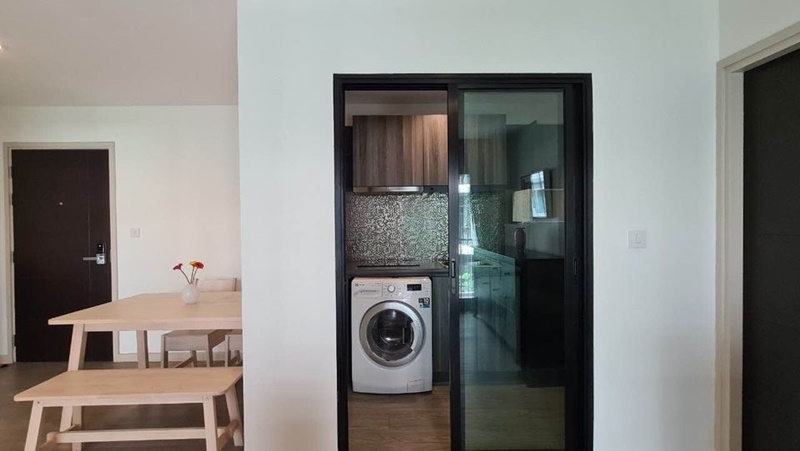 ให้เช่าคอนโด วิลล่า ลาซาล พื้นที่ 35 ตร.ม. 1 ห้องนอน เช่า 18,000 บ/ด