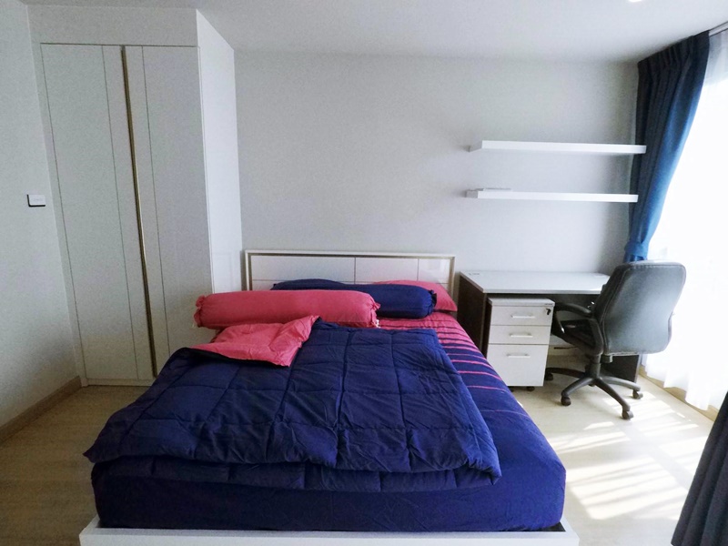 ให้เช่าคอนโด ลุมพินี ซีเล็คเต็ด สุทธิสาร-สะพานควาย 30 ตร.ม. 1 ห้องนอน เช่า 17,000 บ/ด