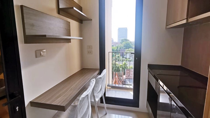 ให้เช่าคอนโด ลิสส์ รัชโยธิน พื้นที่ 28.2 ตร.ม. 1 ห้องนอน เช่า 13,500 บ/ด