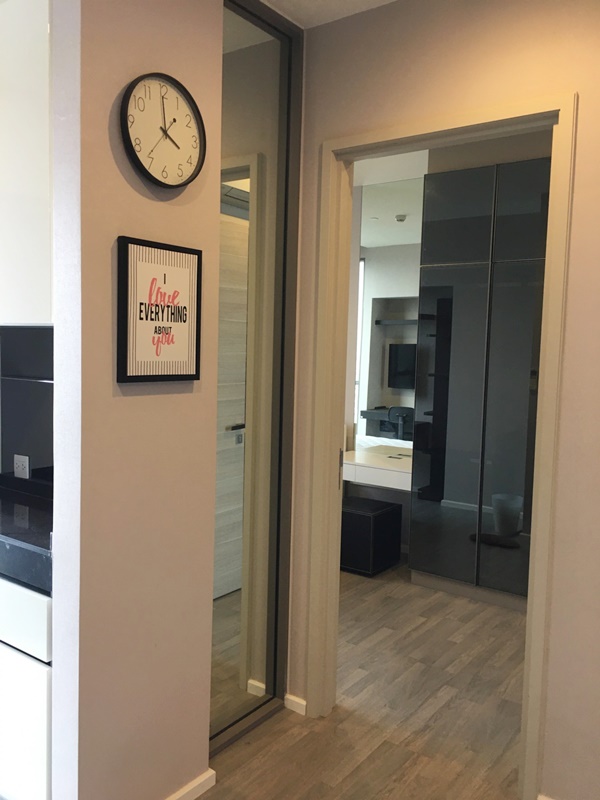 ให้เช่าคอนโดเดอะรูม สาทร-เซ็นต์หลุยส์ พื้นที่ 35 ตร.ม. 1 ห้องนอน เช่า 17,000 บ/ด