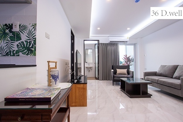 ให้เช่าคอนโด 36 ดี.เวล พื้นที่ 80 ตร.ม. 2 ห้องนอน เช่า 25,000 บ/ด