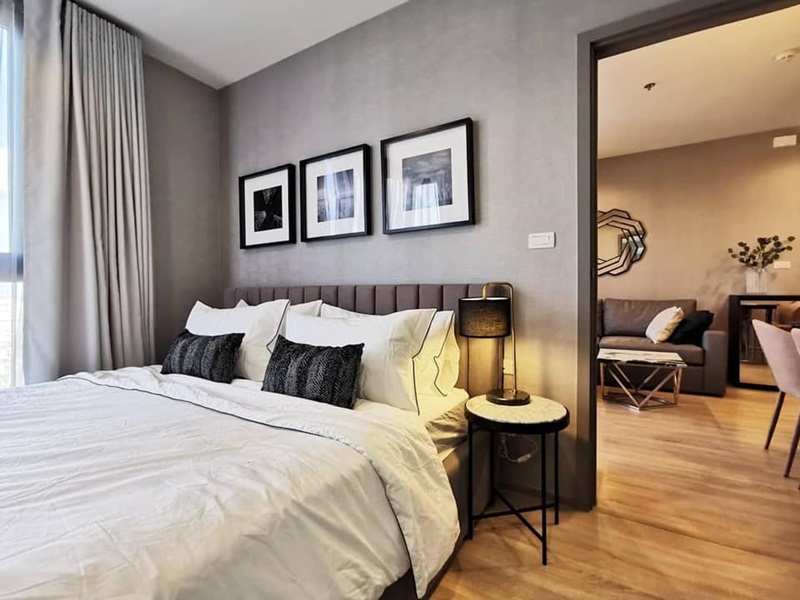 ให้เช่า เดอะ เบส การ์เดน พระราม 9 พื้นที่ 51 ตรม. 2 ห้องนอน เช่า 24,000 บ/ด