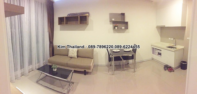 ให้เช่าคอนโด ทีซี กรีน พระราม 9 พื้นที่ 39 ตร.ม. 1 ห้องนอน เช่า 16000 บ/ด