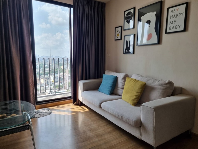 ให้เช่าคอนโด เดอะ ทรี อินเตอร์เชนจ์ พื้นที่ 58 ตร.ม. 2 ห้องนอน เช่า 25,000 บ/ด