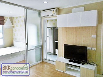 ให้เช่าคอนโด ลุมพินี วิลล์ รามคำแหง 26 พื้นที่ 32 ตร.ม. 1 ห้องนอน เช่า 9,500 บ/ด