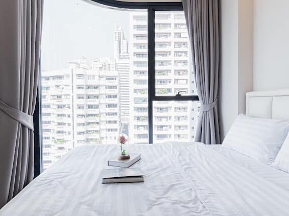 ให้เช่าคอนโด แอชตัน อโศก พื้นที่ 47 ตร.ม. 2 ห้องนอน ให้เช่า 55,000 บ/ด