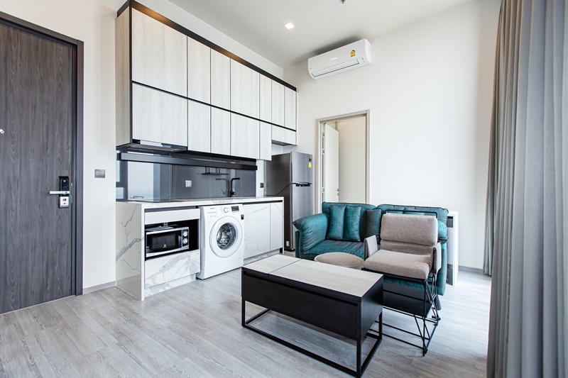 ให้เช่าคอนโด เดอะไลน์ สุขุมวิท 101 พื้นที่ 32.5 ตร.ม. 1 ห้องนอน เช่า 19,000 บ/ด