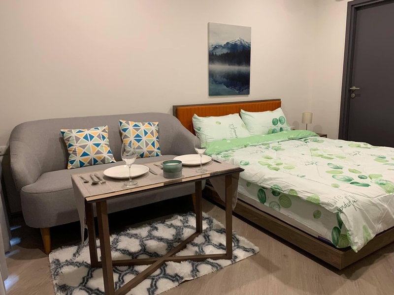 ให้เช่าคอนโด เดอะ เบส สะพานใหม่ พื้นที่ 29 ตร.ม. สตูดิโอ เช่า 13,000 บ/ด