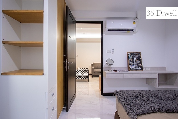 ให้เช่าคอนโด 36 ดี.เวล พื้นที่ 80 ตร.ม. 2 ห้องนอน เช่า 25,000 บ/ด