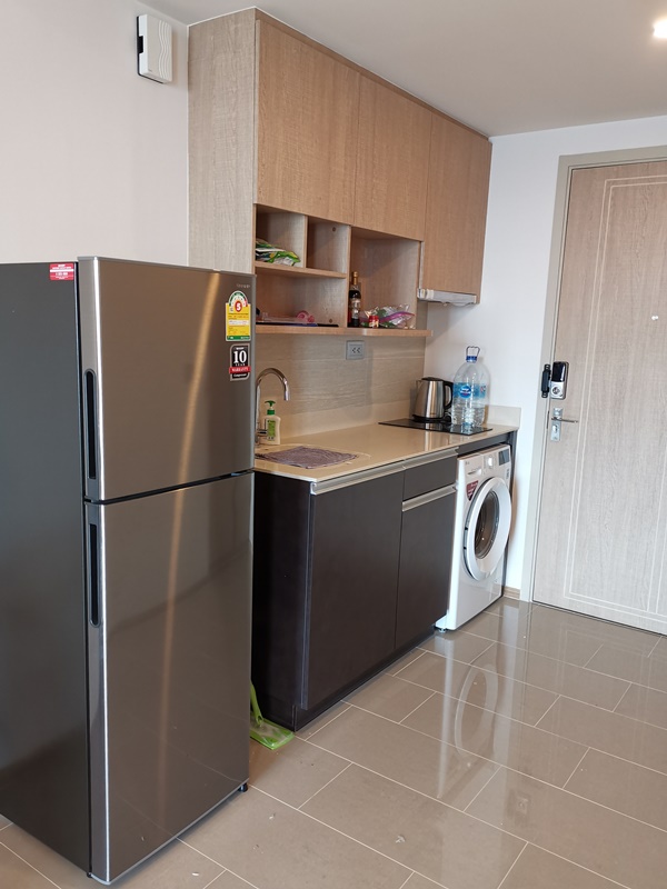 ให้เช่าคอนโด คิว ชิดลม-เพชรบุรี พื้นที่ 47 ตร.ม. 1 ห้องนอน เช่า 22,000 บ/ด