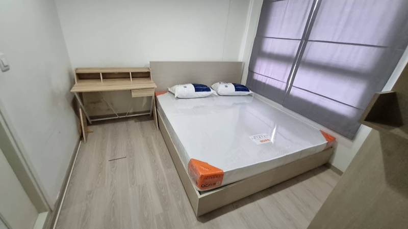 ให้เช่าคอนโด สกายไลน์ รัตนาธิเบศร์ พื้นที่ 43 ตร.ม. 2 ห้องนอน เช่า 12,000 บ/ด