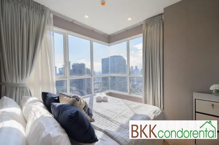 ให้เช่าคอนโด เฮช คิว ทองหล่อ พื้นที่ 75 ตรม. 2 ห้องนอน เช่า 60,000 บาท/เดือน