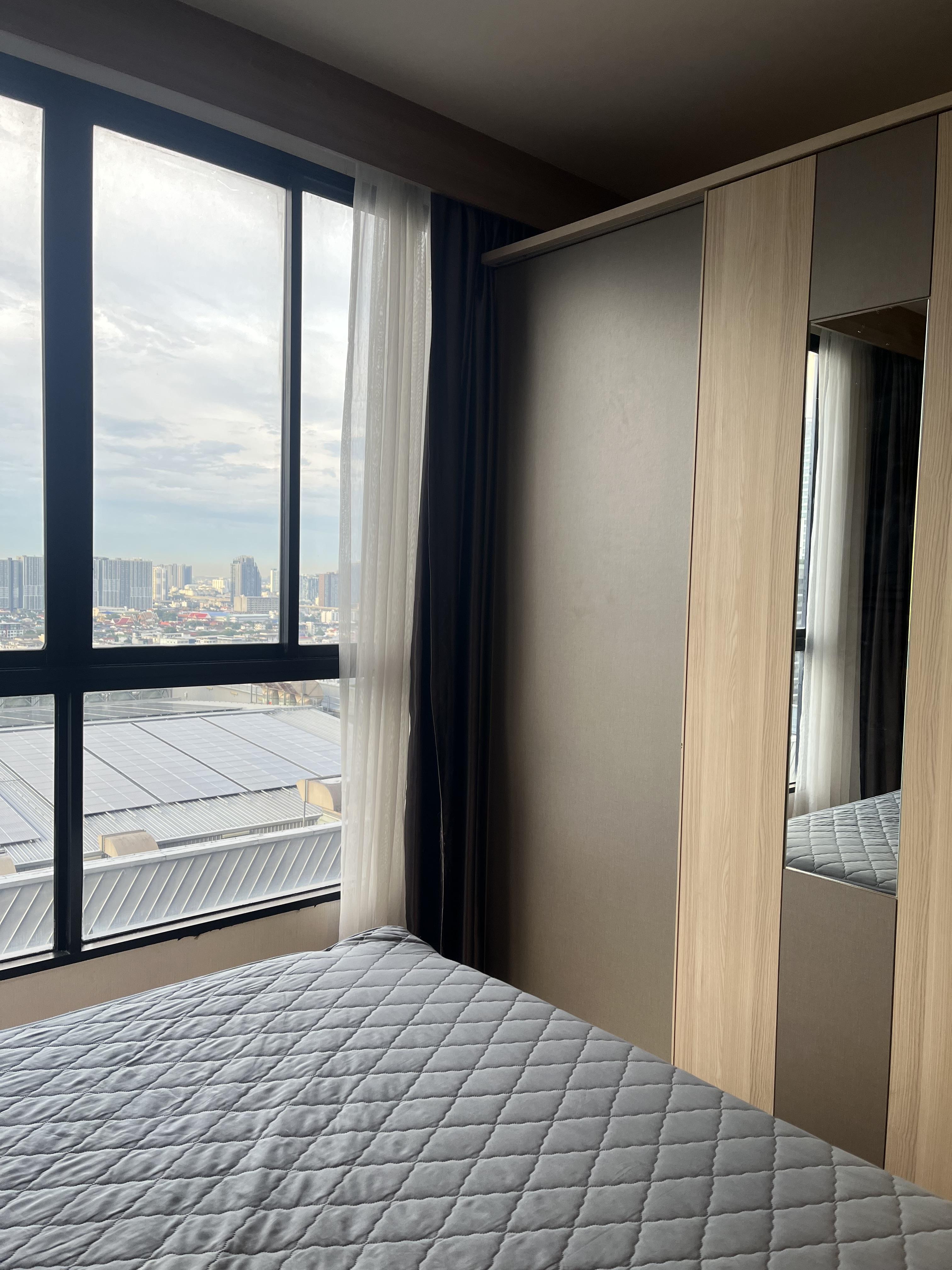 ให้เช่าคอนโด เดอะ ทรี อินเตอร์เชนจ์ พื้นที่ 30 ตร.ม. 1 ห้องนอน เช่า 10,000 บ/ด