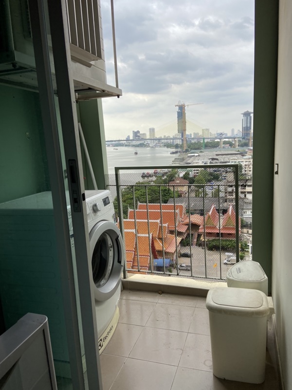 ให้เช่าคอนโด ลุมพินี พาร์ค ริเวอร์ไซด์-พระราม 3 พื้นที่ 64 ตร.ม. 2 ห้องนอน เช่า 22,000 บ/ด