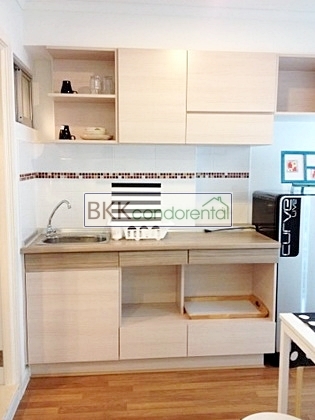 ให้เช่าคอนโด ลุมพินี เพลส รัชโยธิน ตึก B ชั้น 6 พื้นที่ 27 ตรม.