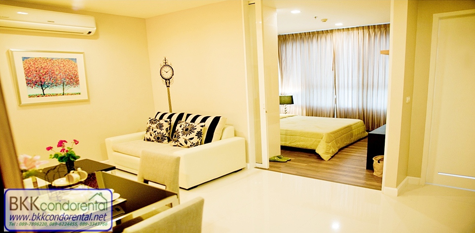 คอนโดให้เช่า เดอะ บลูม สุขุมวิท 71 ชั้น 22 พื้นที่ 35 ตรม. 1 ห้องนอน ให้เช่า 20,000 บ/ด