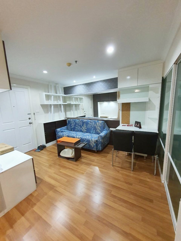 ให้เช่าคอนโด ลุมพินี เพลส พระราม 9 พื้นที่ 34 ตร.ม. 1 ห้องนอน เช่า 12,000 บ/ด