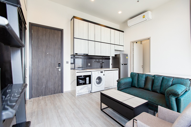 ให้เช่าคอนโด เดอะไลน์ สุขุมวิท 101 พื้นที่ 32.73 ตร.ม. 1 ห้องนอน เช่า 21,000 บ/ด