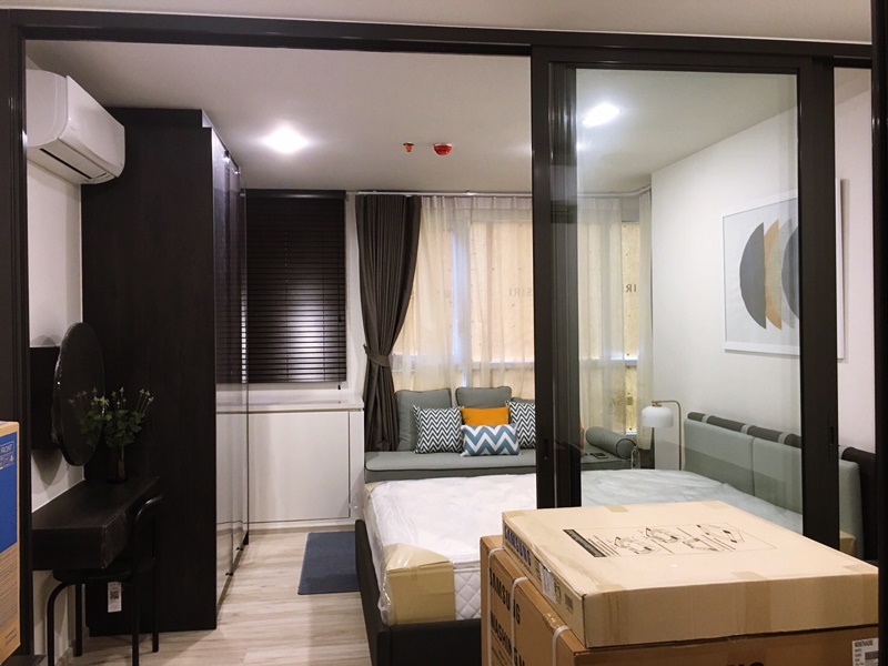 ให้เช่าคอนโด เอ็กซ์ที ห้วยขวาง พื้นที่ 29 ตร.ม. 1 ห้องนอน เช่า 18,000 บ/ด