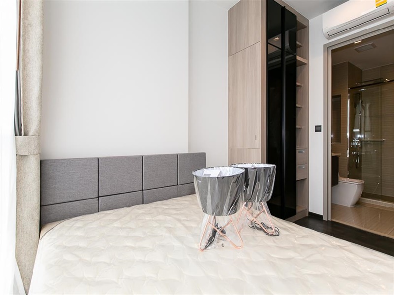 ให้เช่าคอนโด เดอะ ไลน์ อโศก-รัชดา พื้นที่ 27.5 ตร.ม. 1 ห้องนอน เช่า 16,000 บ/ด