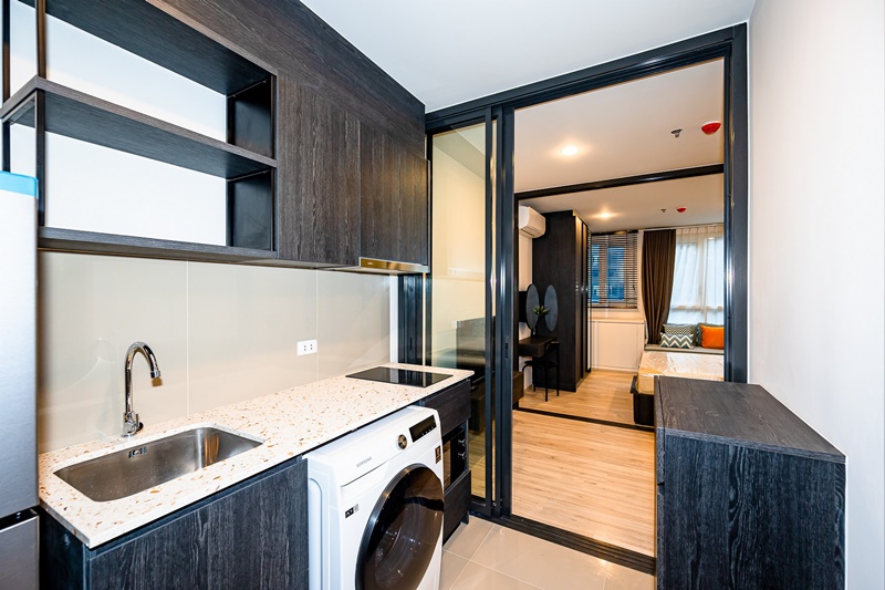 ให้เช่าคอนโด เอ็กซ์ที ห้วยขวาง พื้นที่ 29.43 ตร.ม. 1 ห้องนอน เช่า 14,000 บ/ด