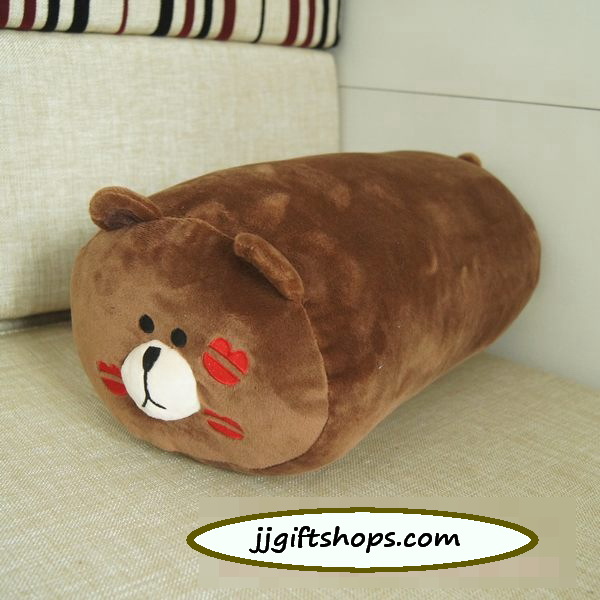 หมอนข้างไลน์ Line Brown ขนาด ยาว 40 cm
