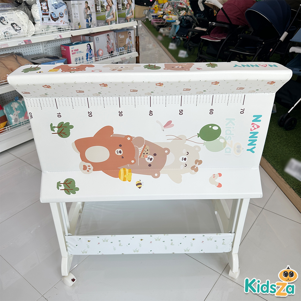 Nanny โต๊ะอาบน้ำเด็ก พร้อม เบาะเปลี่ยนผ้าอ้อม 3-in-1