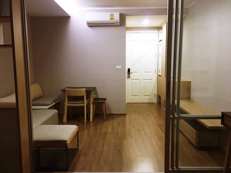 ให้เช่า ยู ดีไลท์ เรสซิเดนซ์ ริเวอร์ฟรอนท์ 34 ตร.ม. 1 ห้องนอน เช่า 13,000 บ/ด