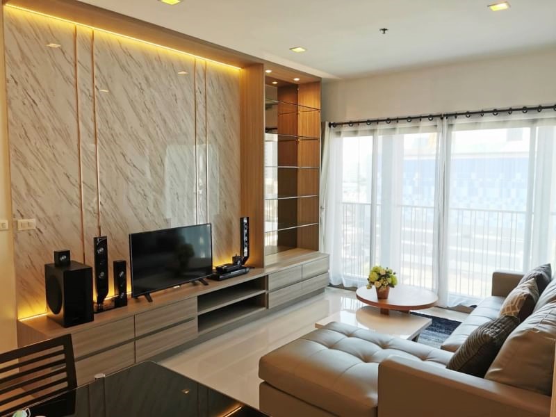 ให้เช่าคอนโด โนเบิล รีวิล พื้นที่ 87 ตร.ม. 2 ห้องนอน เช่า 45,000 บ/ด