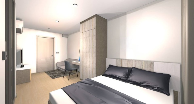 ให้เช่าคอนโด ไลฟ์ อโศก ไฮป์ พื้นที่ 27 ตร.ม. 1 ห้องนอน เช่า 16,000 บ/ด