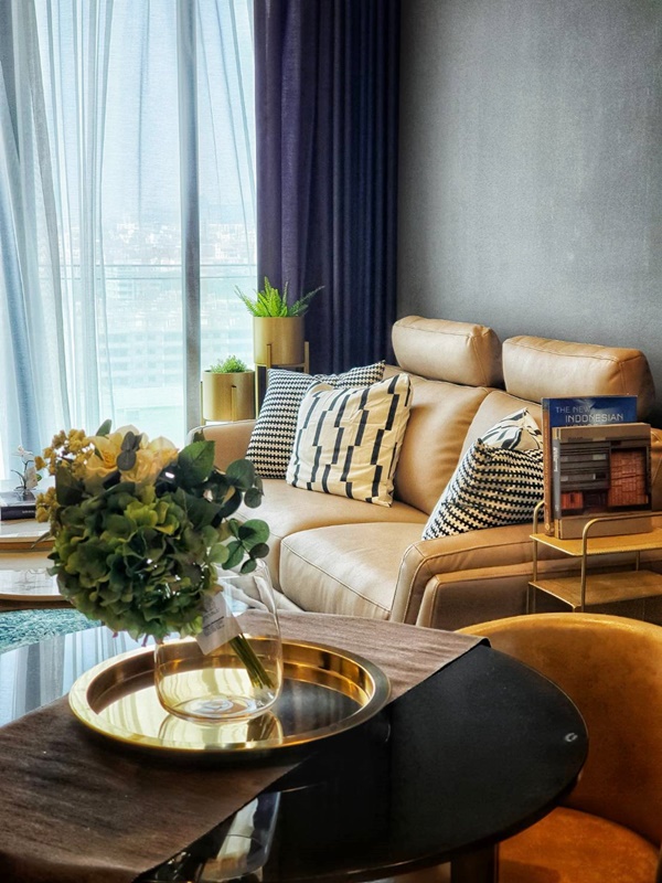 ให้เช่าคอนโด เดอะ โมนูเมนต์ สนามเป้า พื้นที่ 46.50 ตร.ม. 1 ห้องนอน ให้เช่า 45,000 บ/ด