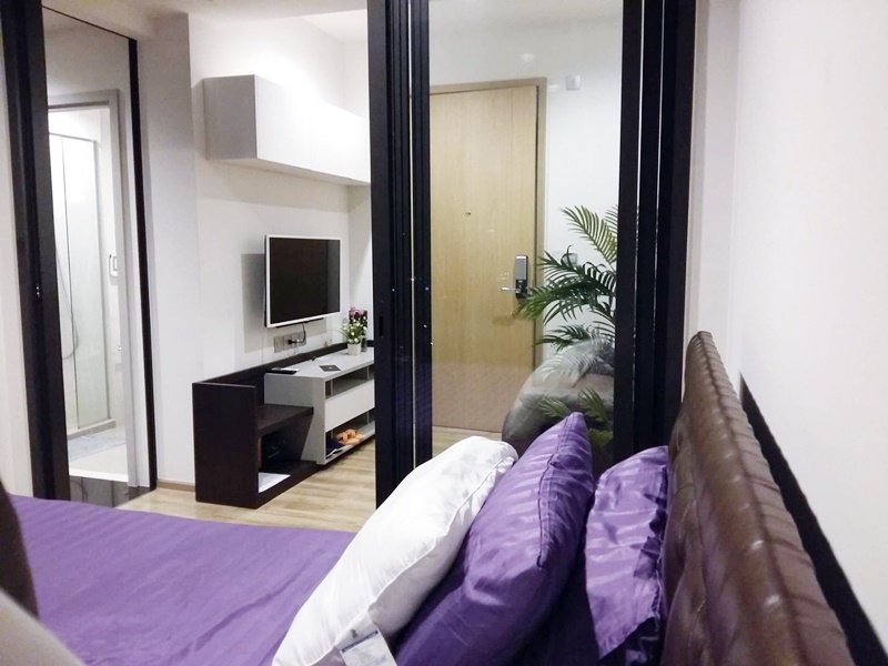 ให้เช่าคอนโด เดอะ ไลน์ จตุจักร-หมอชิต พื้นที่ 25.5 ตร.ม. 1 ห้องนอน เช่า 13,000 บ/ด