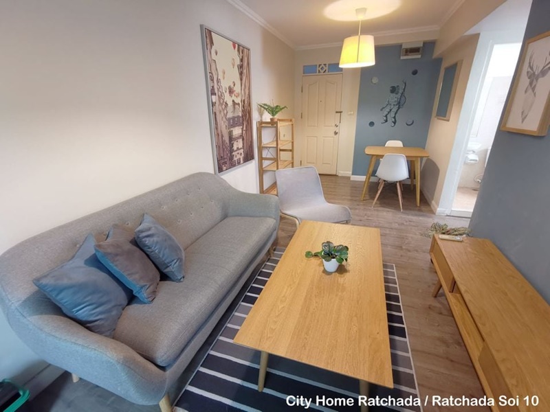 ขายคอนโด ซิตี้ โฮม รัชดา 10 พื้นที่ 37 ตร.ม. 1 ห้องนอน ขาย 1.99 ล้านบาท