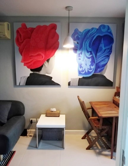 ให้เช่าคอนโด เดอะ โคลเวอร์ ทองหล่อ พื้นที่ 35 ตร.ม. 1 ห้องนอน เช่า 12,000 บ/ด