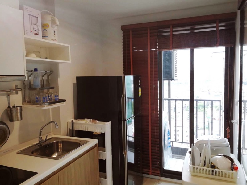 ให้เช่าคอนโด เดอะ สเตจ เตาปูน อินเตอร์เชนจ์ พื้นที่ 33 ตร.ม. 1 ห้องนอน เช่า 12,000 บ/ด