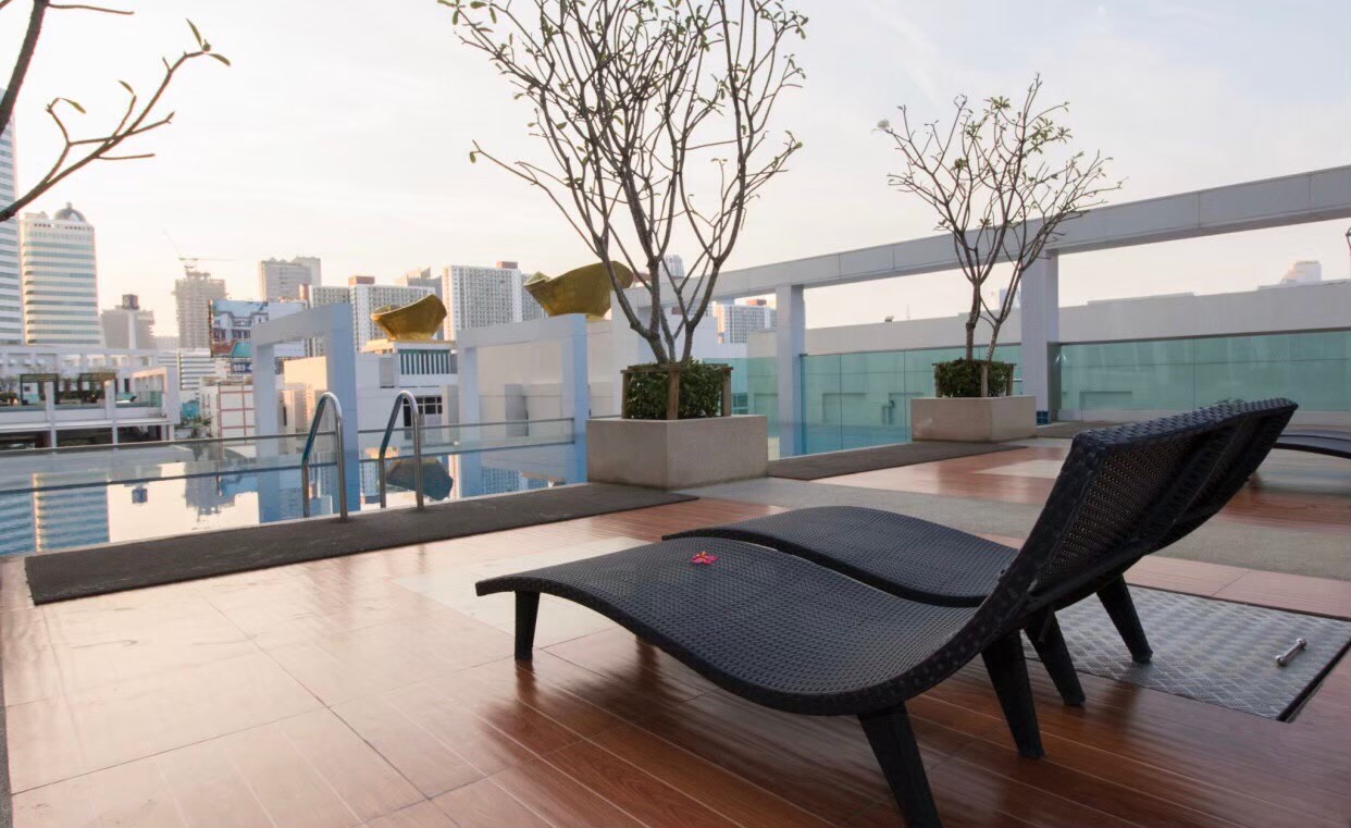 ให้เช่าคอนโด ทีซี กรีน พระราม 9 พื้นที่ 30 ตร.ม. สตูดิโอ เช่า 12,500 บ/ด