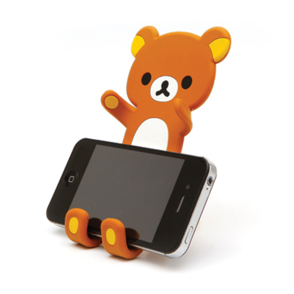 แท่นวางมือถือ ลาย Rilakkuma หมีน้ำตาล