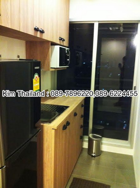 ให้เช่าคอนโด เดอะ ทรี บางโพ สเตชั่น พื้นที่ 30 ตรม. สตูดิโอ ให้เช่า 10,000 บ/ด ลดราคา 8,500 บาท