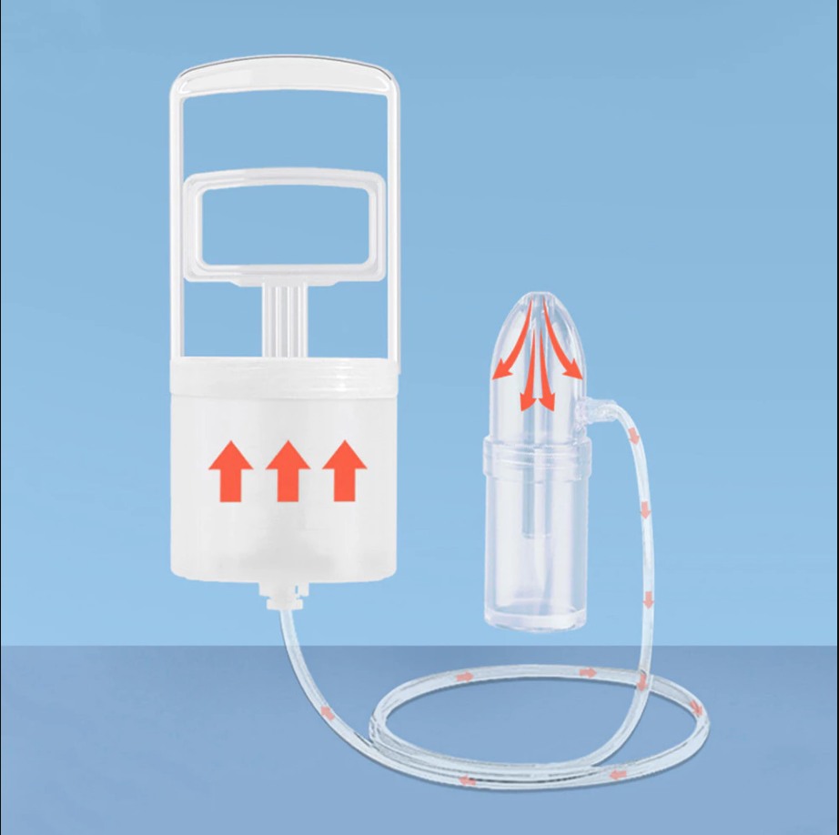 Haoh baby เครื่องดูดน้ํามูกเด็ก เครื่องดูดน้ำมูกด้วยมือ แบบพกพา