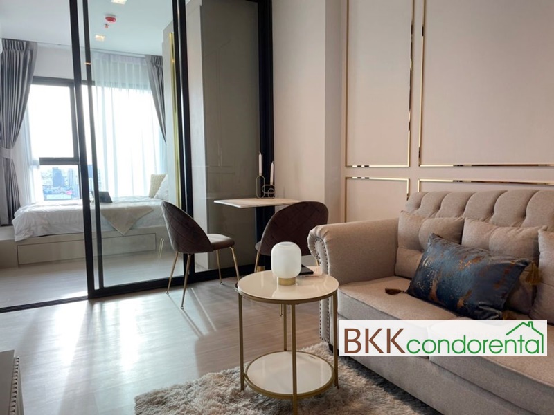 ให้เช่าคอนโด ไลฟ์ อโศก - พระราม 9 พื้นที่ 40 ตร.ม. 2 ห้องนอน เช่า 34,000 บ/ด