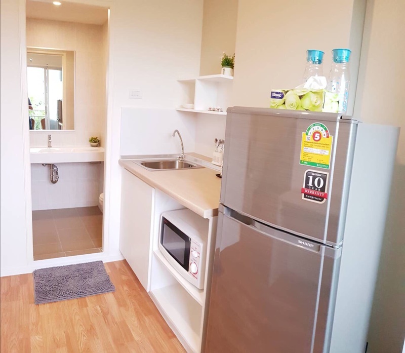 ให้เช่าคอนโด ลุมพินี วิลล์ สุขุมวิท 76 พื้นที่ 22.7 ตร.ม. 1 ห้องนอน ให้เช่า 8,500 บ/ด